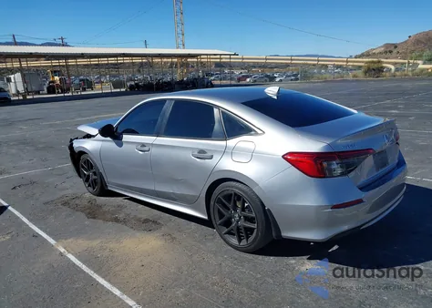 2023 Honda Civic Sport из США, поврежденный, VIN 2HGFE2F57PH507253